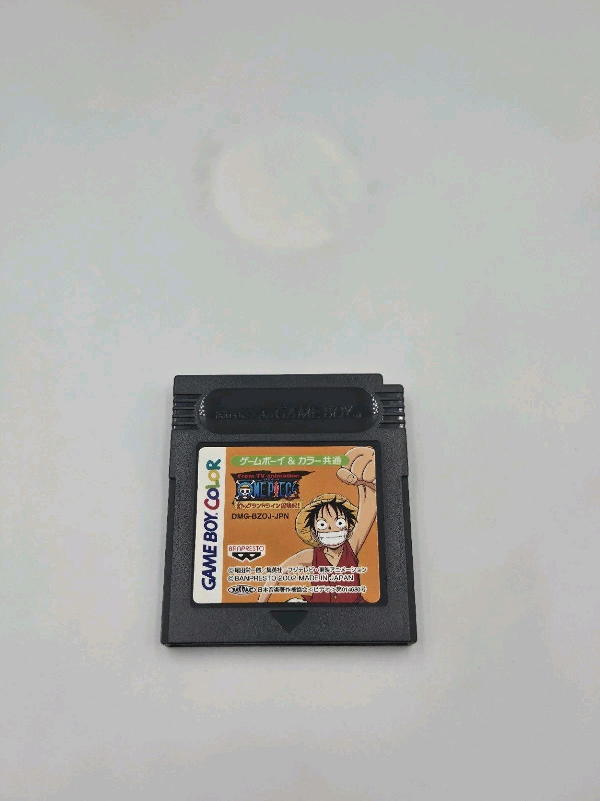 Game Boy Color Spiel One Piece Grand Line mit OVP und Anleitung Japan
