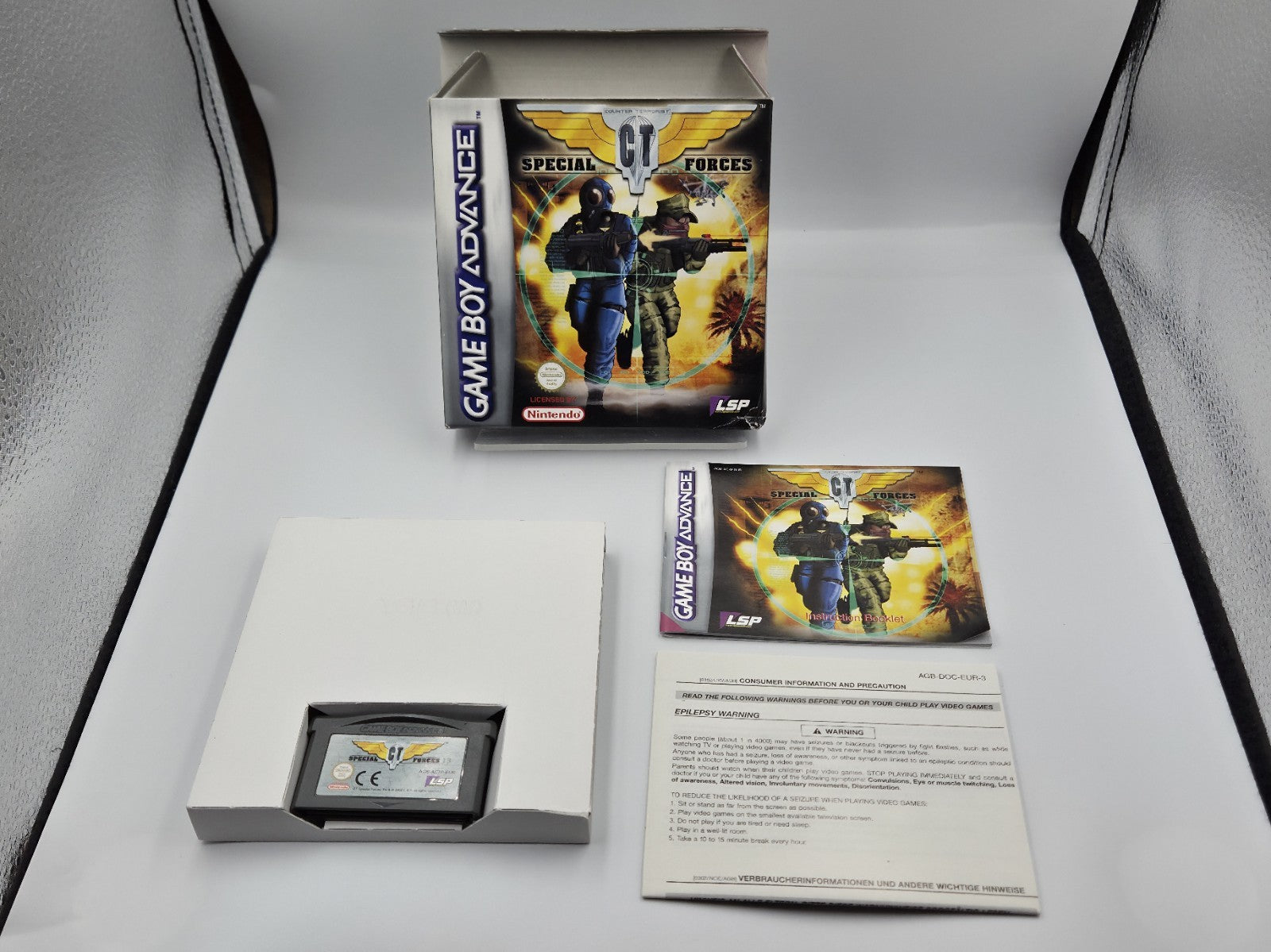Nintendo Game Boy Advance CT Special Forces mit OVP und Anleitung EUR