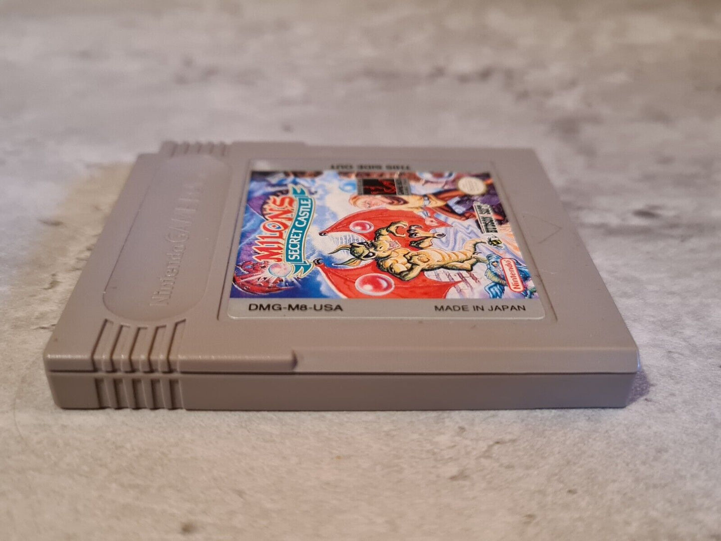 Nintendo Game Boy Classic Spiel Milon's Secret Castle Modul USA - T-Retro-Games 