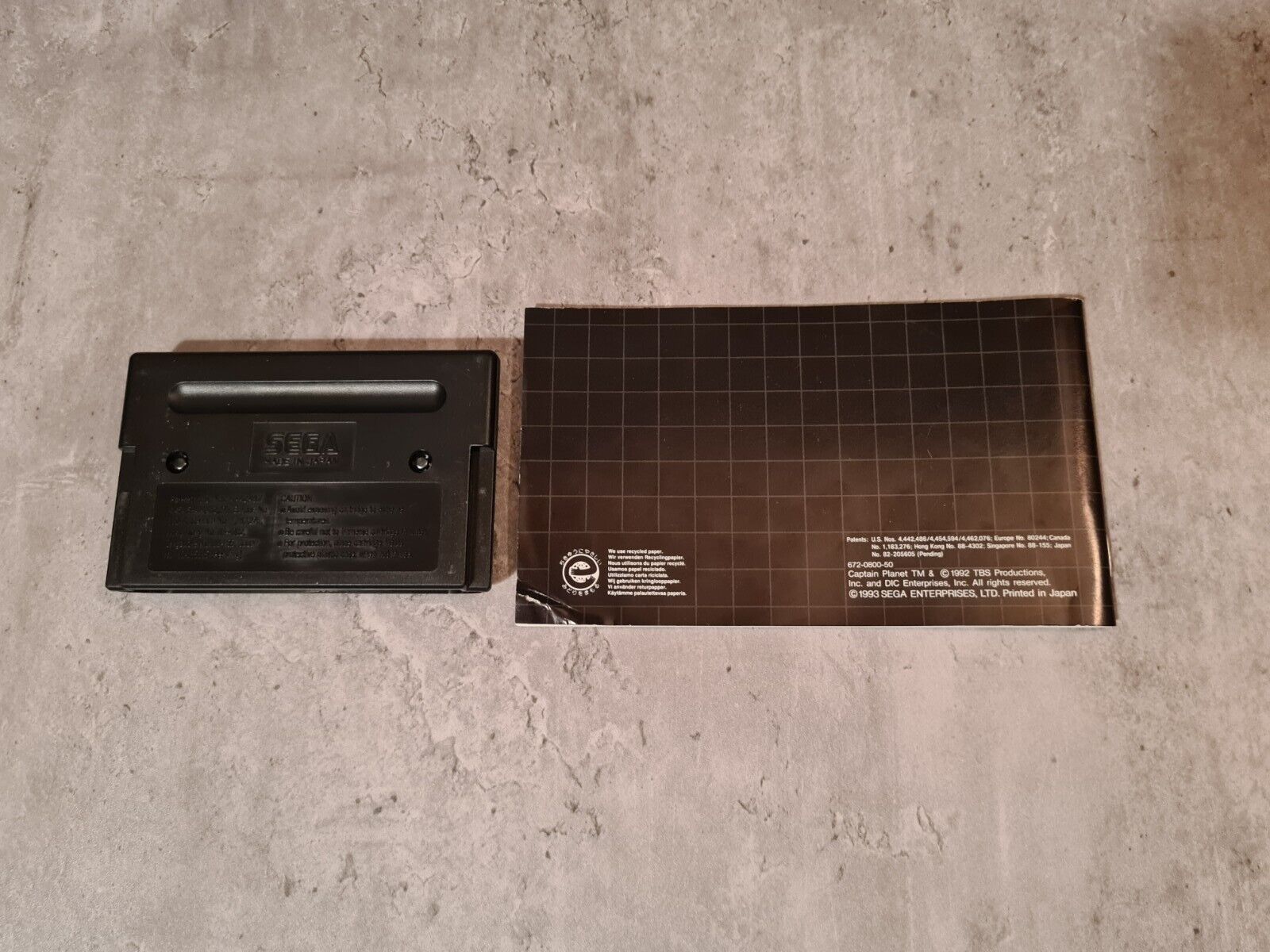 Sega Mega Drive Captain Planet and the Planeteers OVP+ Anleitung Multi Language - T-Retro-Games 