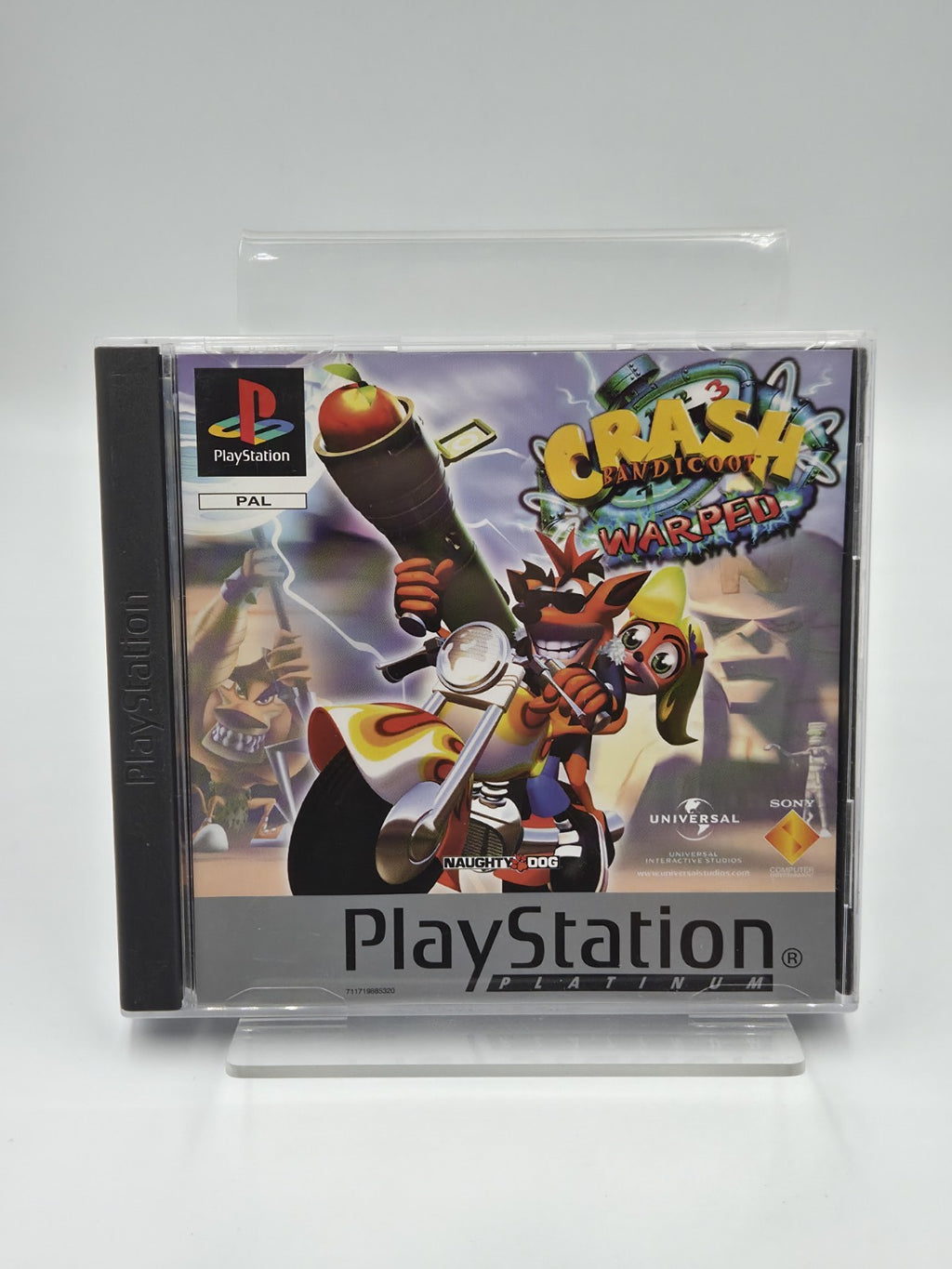 PS1 Playstation 1 Spiel Crash Bandicoot 3 Warped + OVP + Anleitung Multilingual