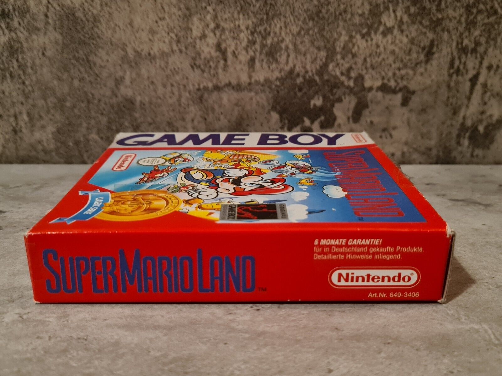 Nintendo Game Boy Classic Super Mario Land mit OVP und Anleitung NOE - T-Retro-Games 