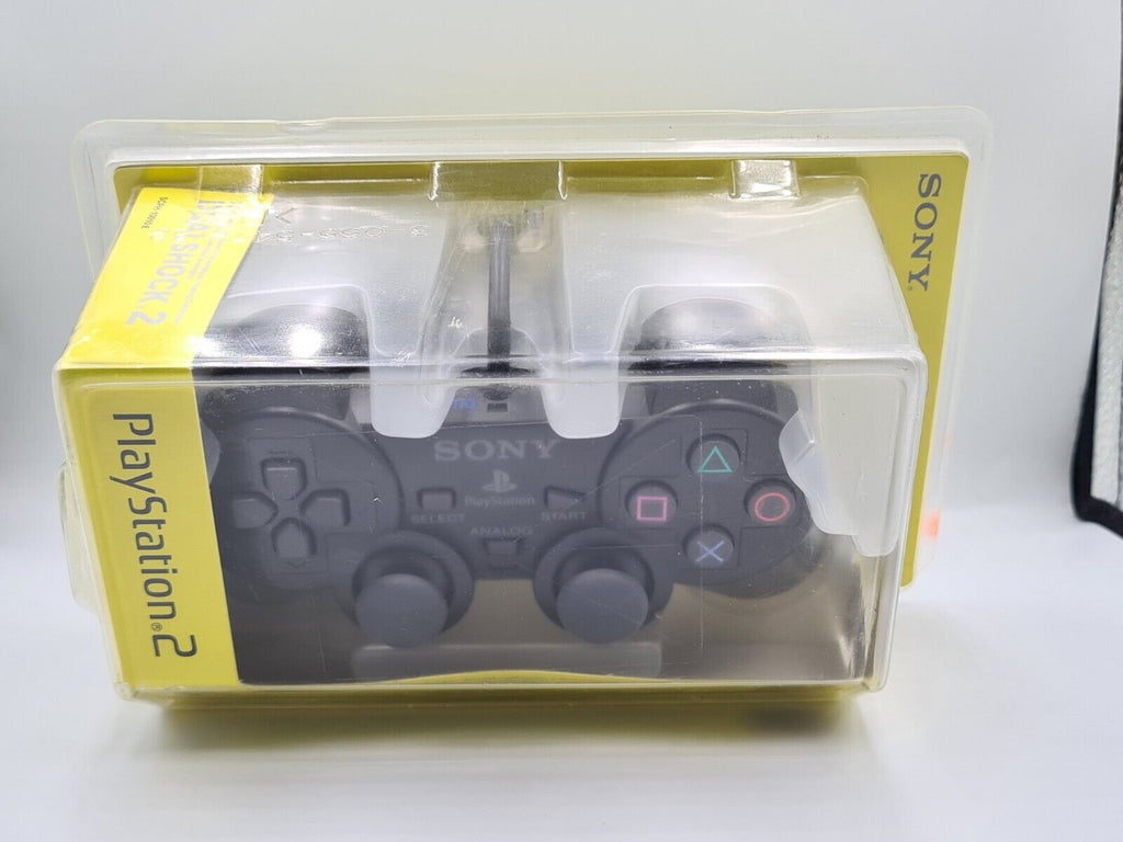 PS2 Playstation 2 DualShock Controller Joystick SCPH-10010 E OVP Neu New Sealed - T-Retro-Games 