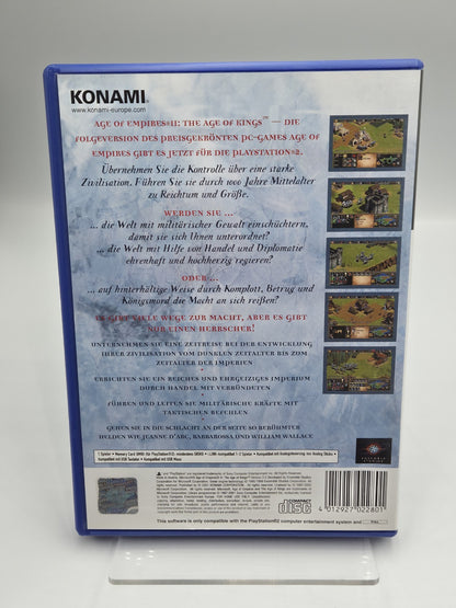 PS2 Playstation 2 Age Of Empires II The Age of Kings + OVP + Anleitung Deutsch 