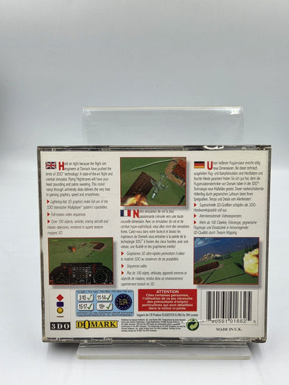 3DO Spiel Flying Nightmares mit OVP und Anleitung Multilingual