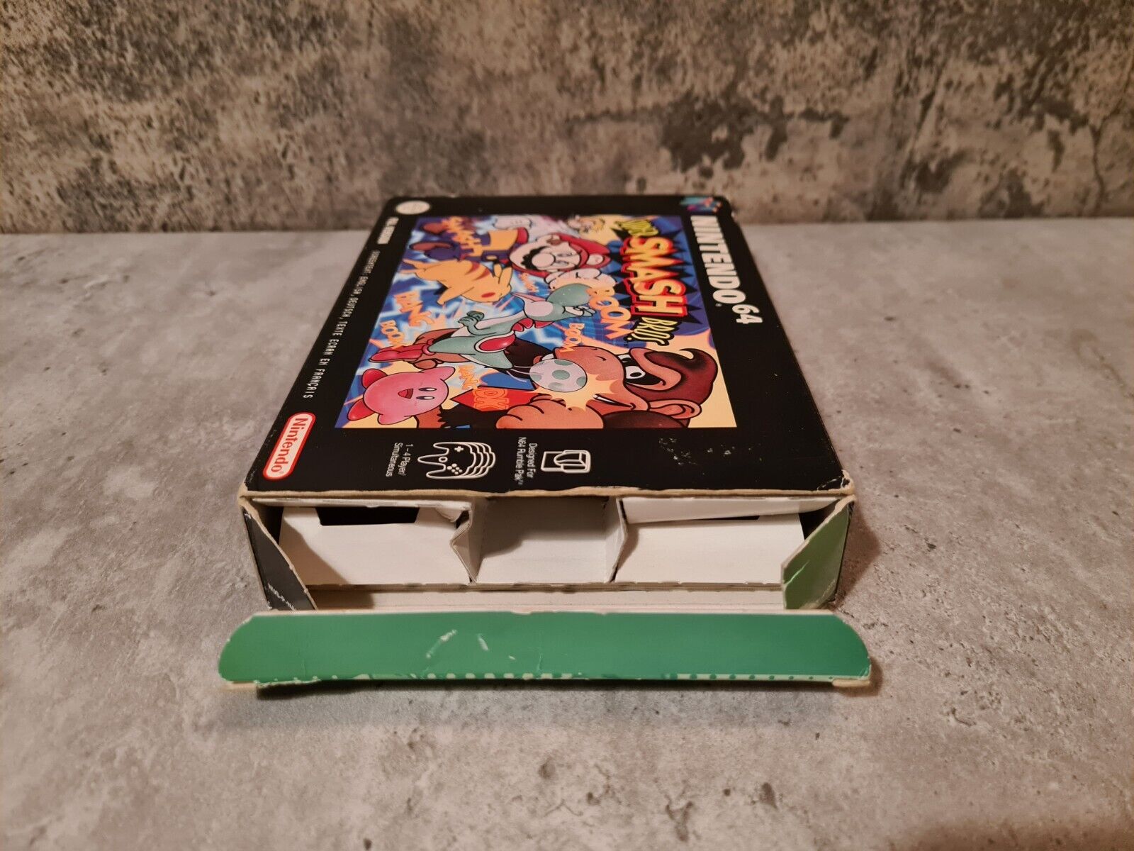 N64 Nintendo 64 Super Smash Bros. mit OVP und Anleitung EUR - T-Retro-Games 