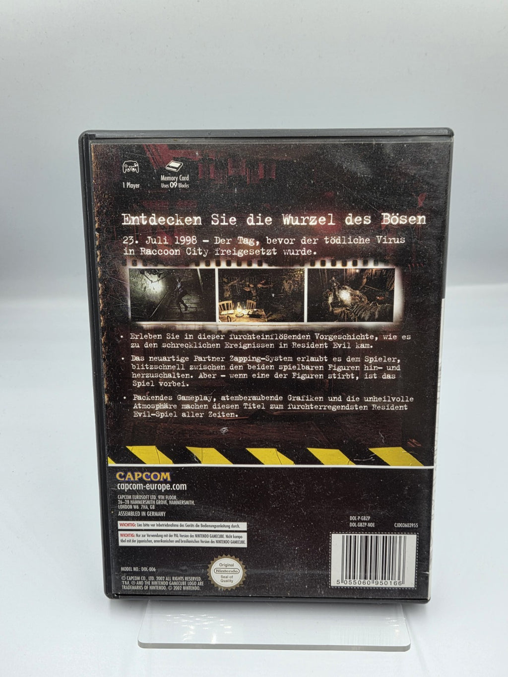 Nintendo GameCube Resident Evil Zero mit OVP und Anleitung NOE 2 Discs - T-Retro-Games 