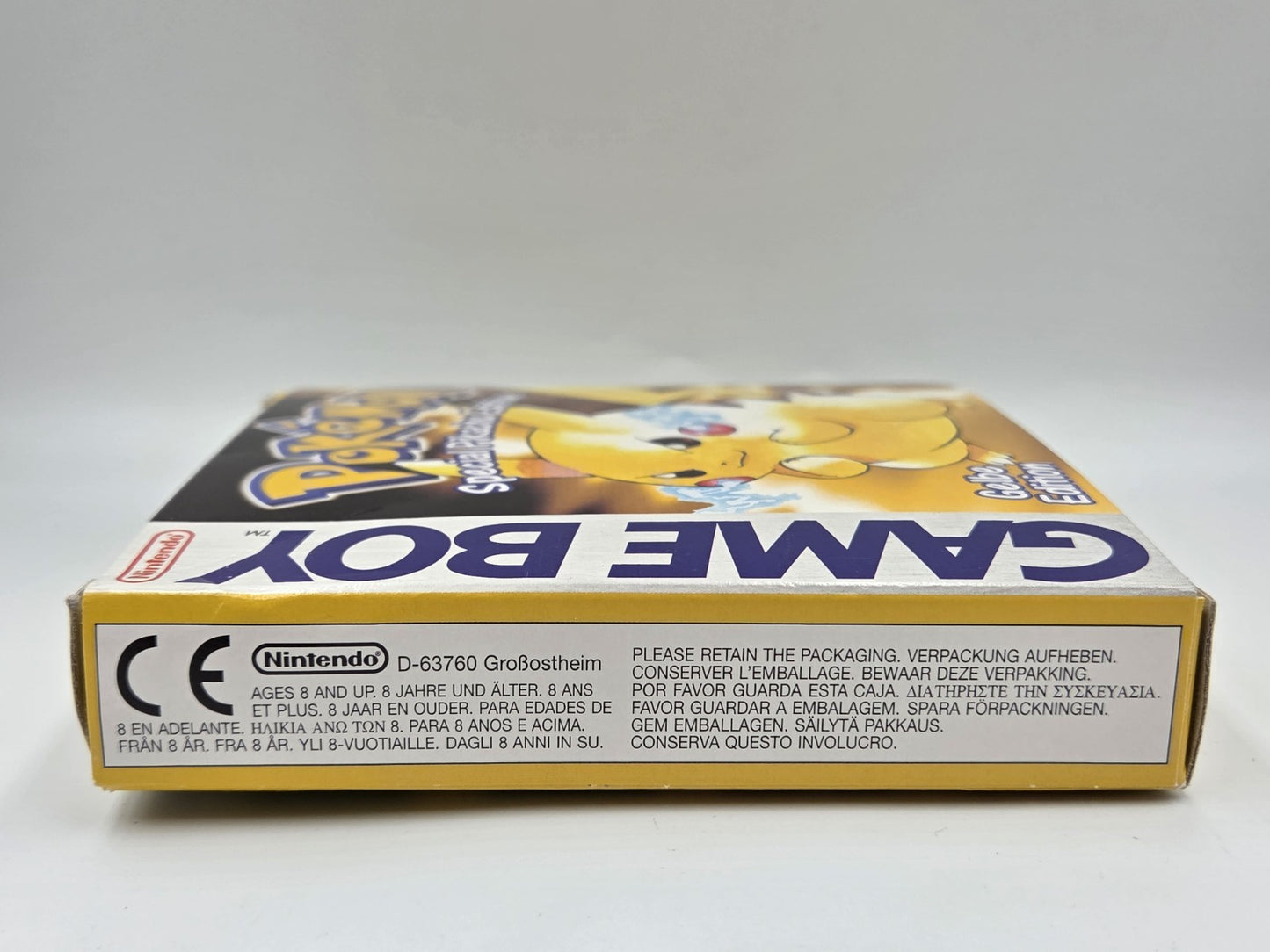 Nintendo Game Boy Pokemon Special Pikachu Edition mit OVP und Anleitung NOE