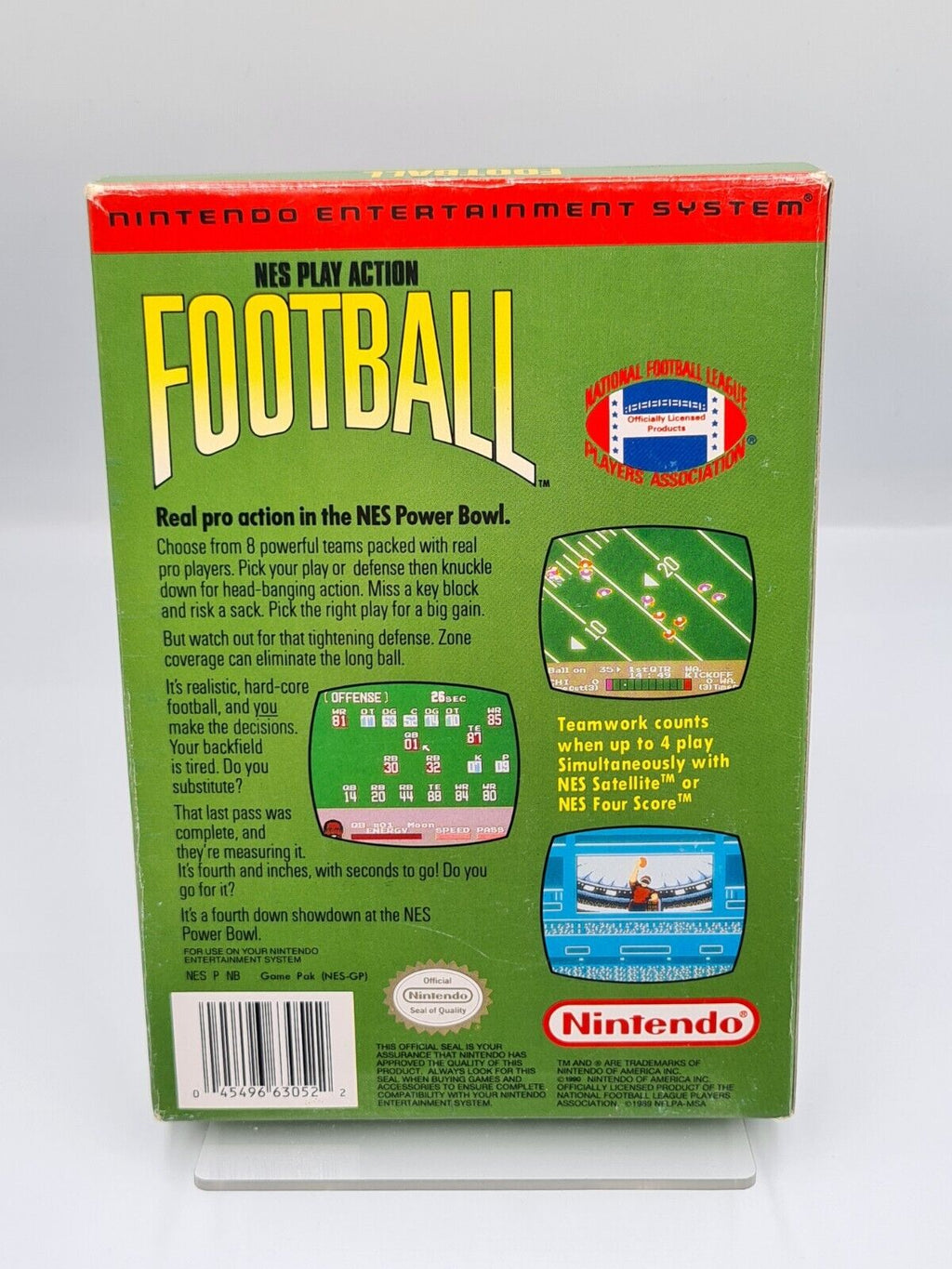 Nintendo NES NES Play Action Football mit OVP und Anleitung USA - T-Retro-Games 
