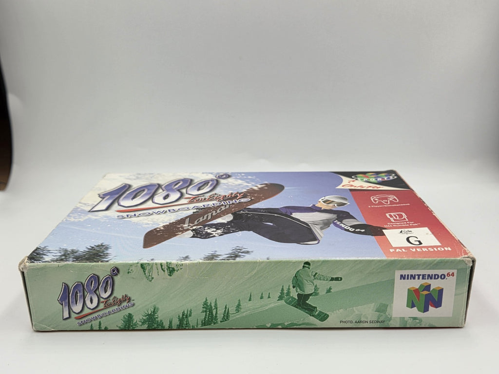 N64 Nintendo 64 1080 Snowboarding mit OVP und Anleitung AUS