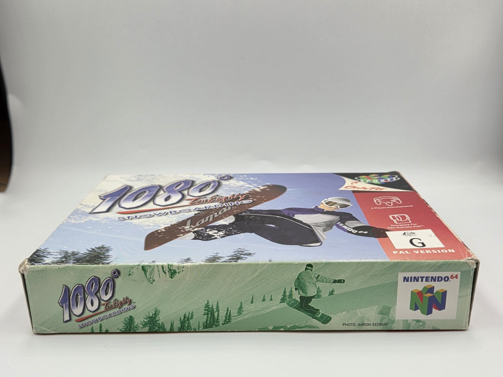 N64 Nintendo 64 1080 Snowboarding mit OVP und Anleitung AUS