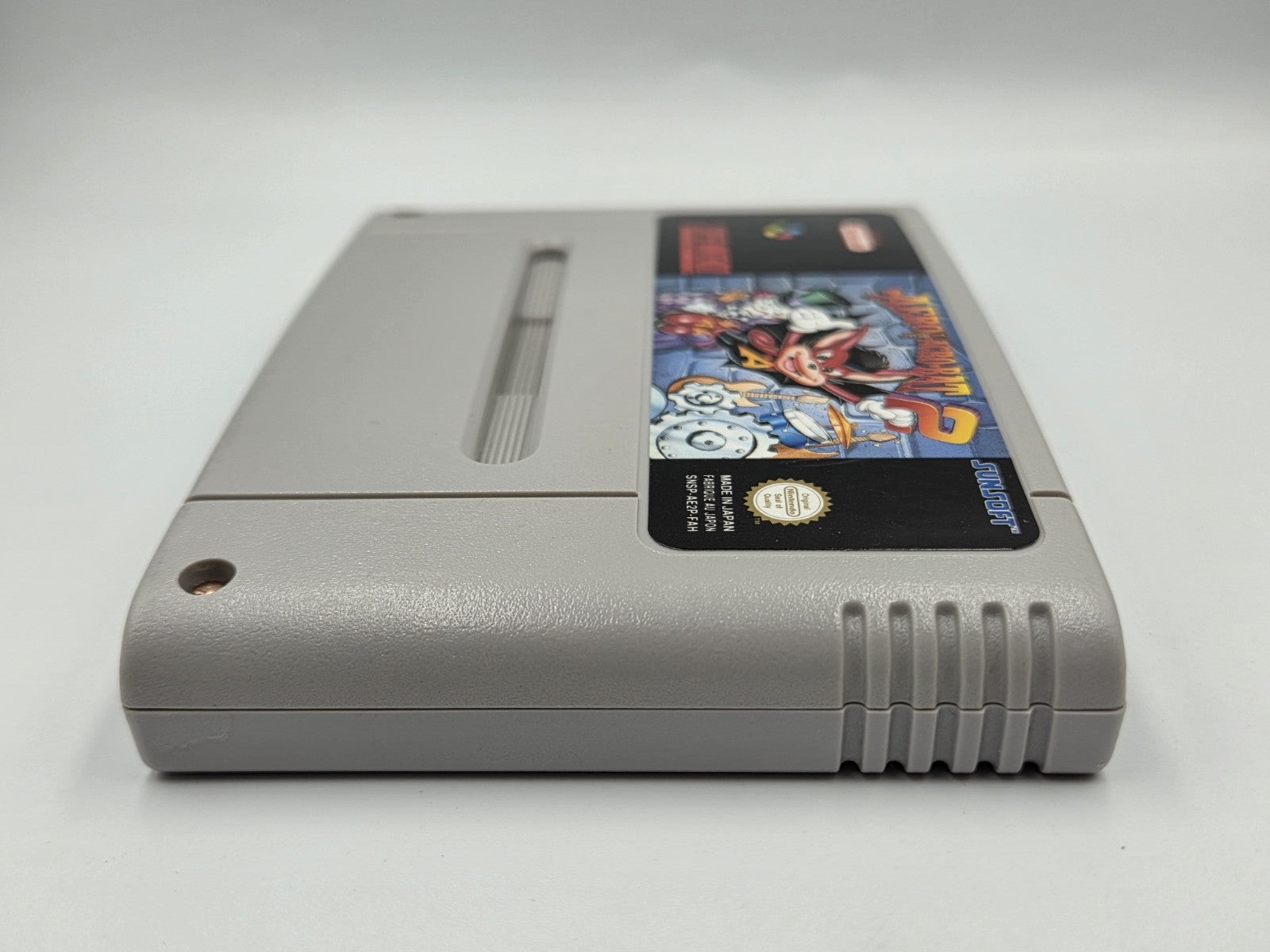 SNES Super Nintendo Aero The Acro-Bat 2 Modul FAH