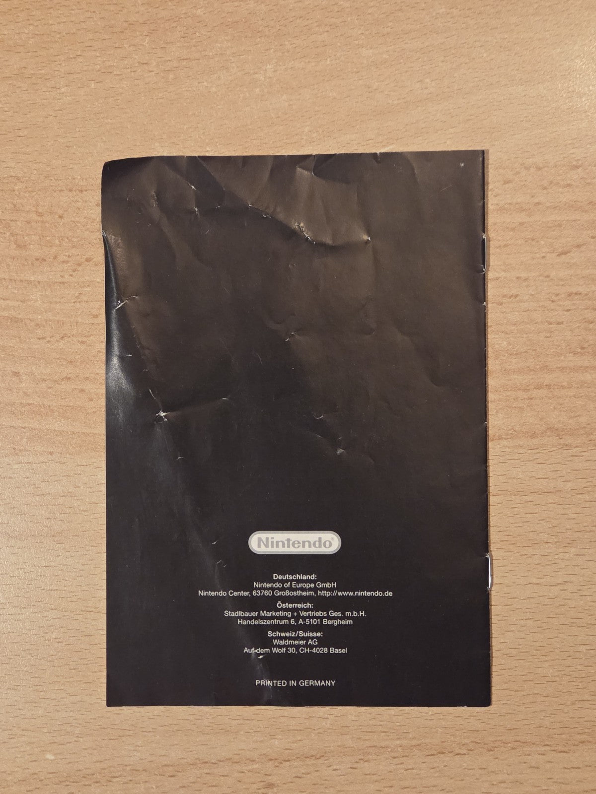 N64 Nintendo 64 Transfer Pak Spielanleitung Instruction Booklet NOE