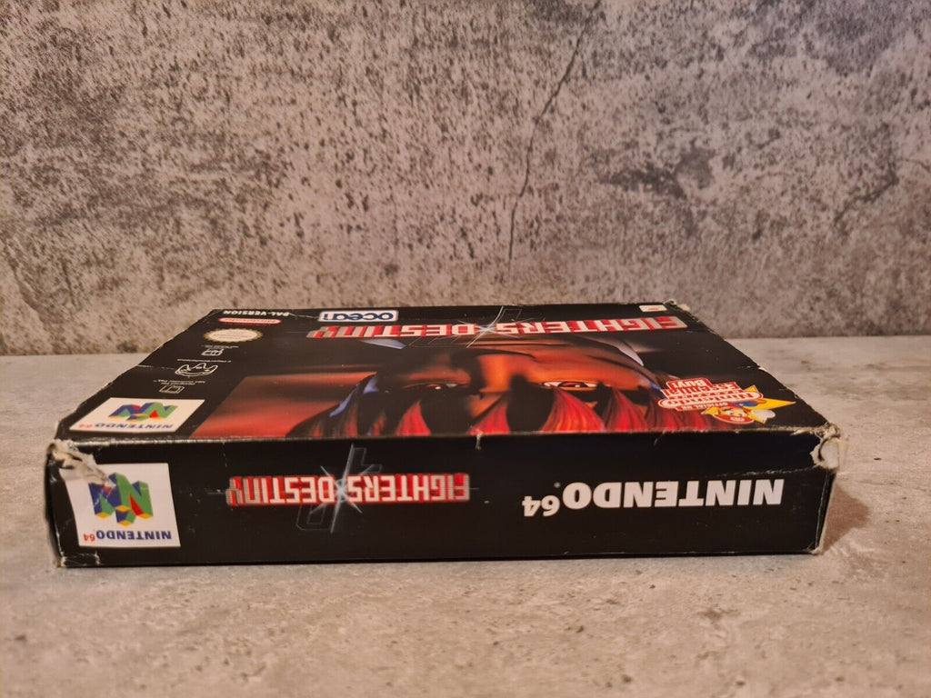 N64 Nintendo 64 Fighter's Destiny mit OVP und Anleitung NOE/EUR - T-Retro-Games 