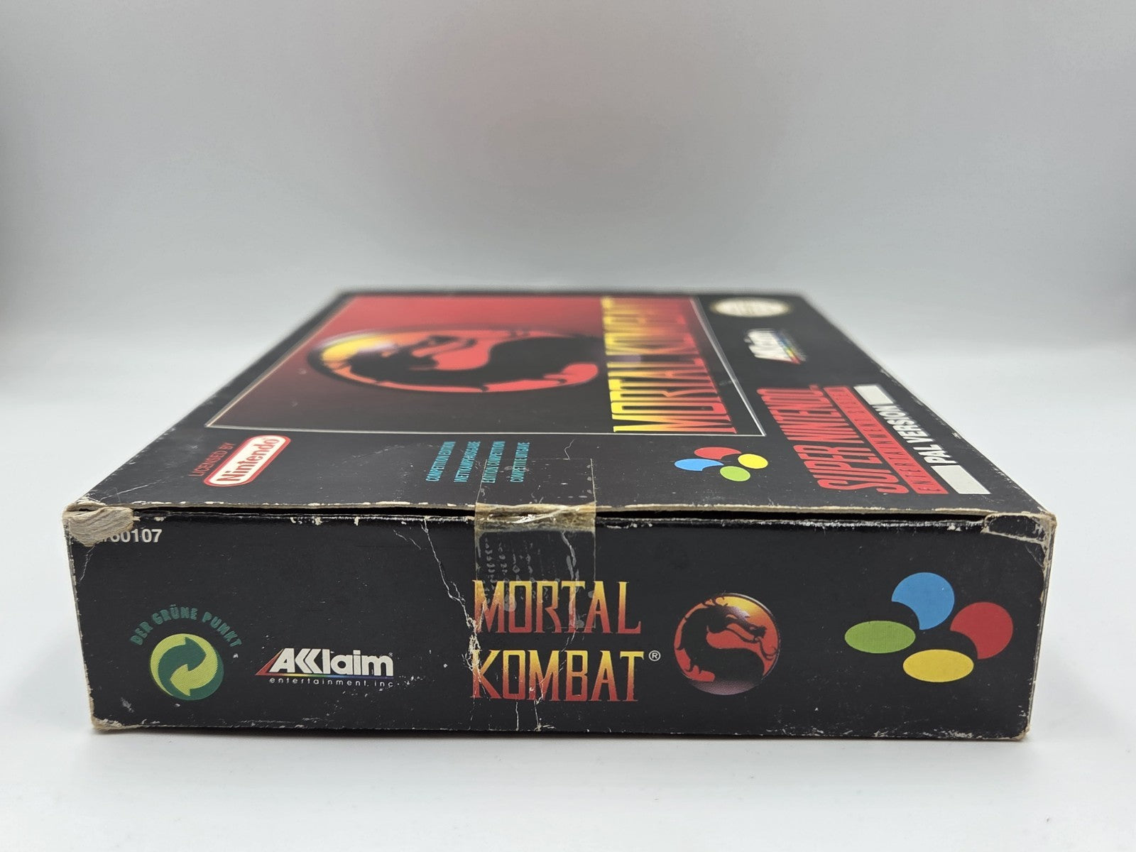 SNES Super Nintendo Mortal Kombat mit OVP und Anleitung EUR - T-Retro-Games 