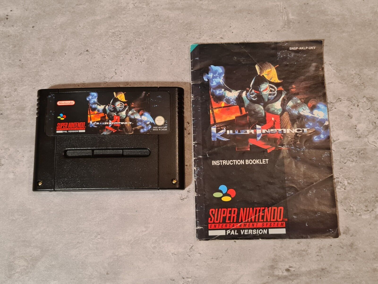 SNES Super Nintendo Killer Instinct Free Watch Big Box OVP mit Anleitung UKV - T-Retro-Games 