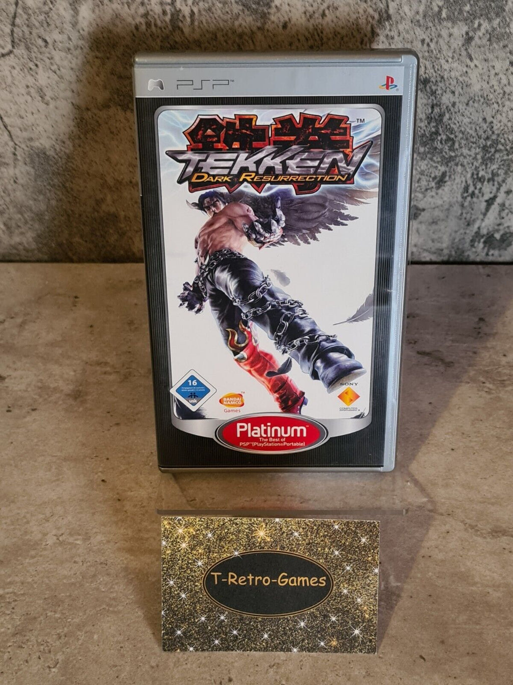 Sony PSP Spiel Tekken Dark Resurrection mit OVP und Anleitung Deutsch - T-Retro-Games 