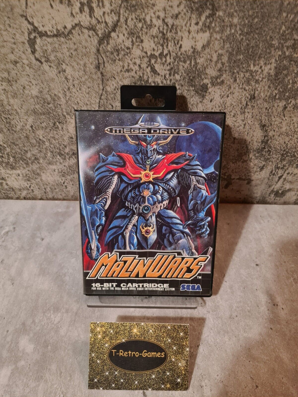 Sega Mega Drive MazinWars mit OVP Multi Language - T-Retro-Games 
