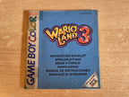 Nintendo Game Boy Color Spielanleitung Wario Land 3 EUR