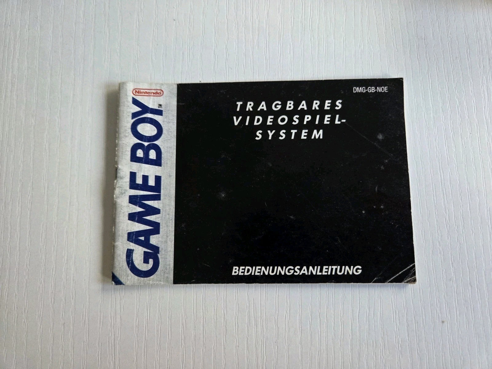 Game Boy Classic Tragbares Videospiel System Spielanleitung  NOE