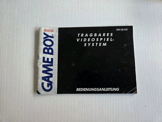 Game Boy Classic Tragbares Videospiel System Spielanleitung  NOE