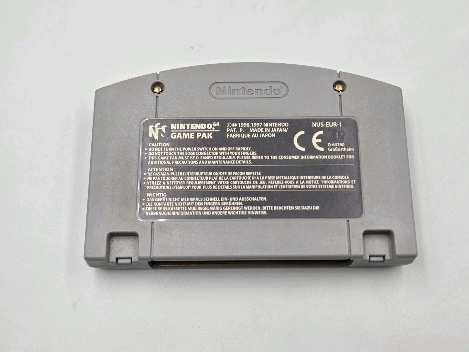 N64 Nintendo 64 Diddy Kong Racing mit OVP und Anleitung NOE