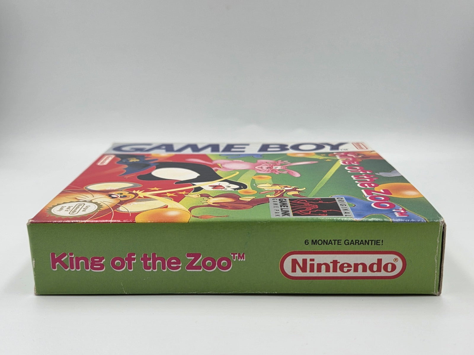 Nintendo Game Boy Classic Spiel King of the Zoo mit OVP und Anleitung FRG