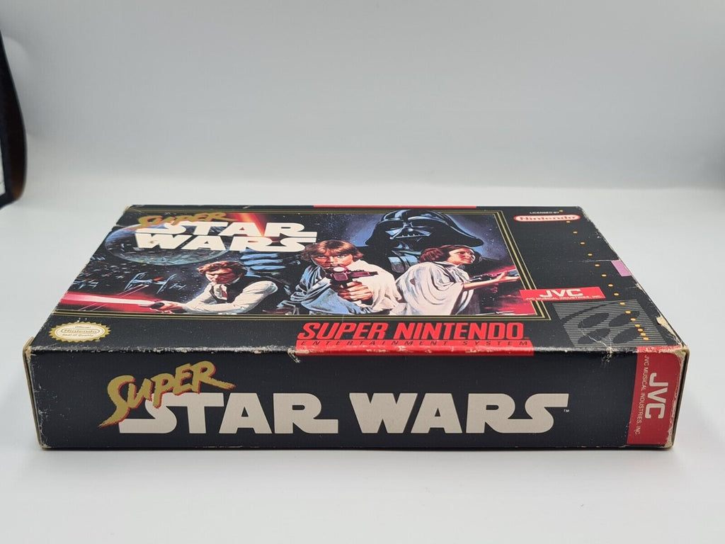 SNES Super Nintendo Super Star Wars mit OVP und Anleitung NTSC USA - T-Retro-Games 