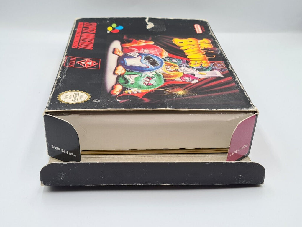 SNES Super Nintendo The Brainies mit OVP und Anleitung EUR - T-Retro-Games 