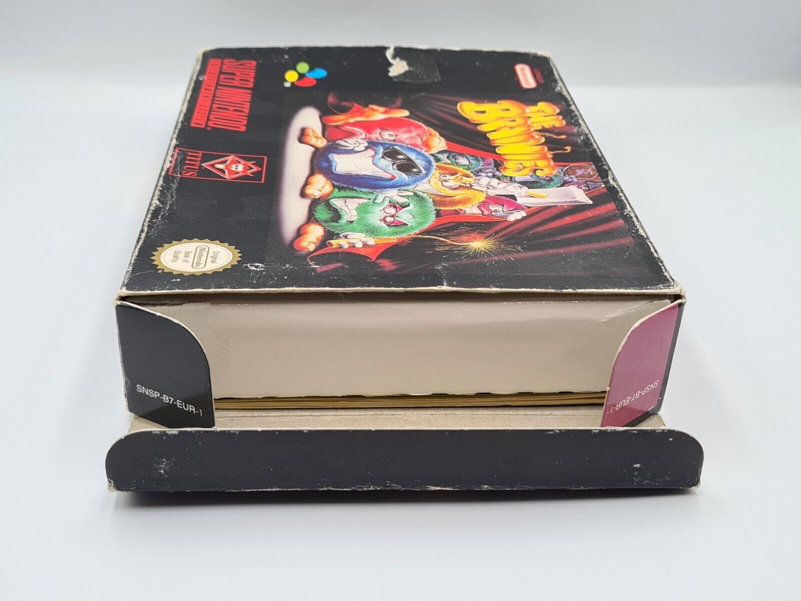 SNES Super Nintendo The Brainies mit OVP und Anleitung EUR - T-Retro-Games 
