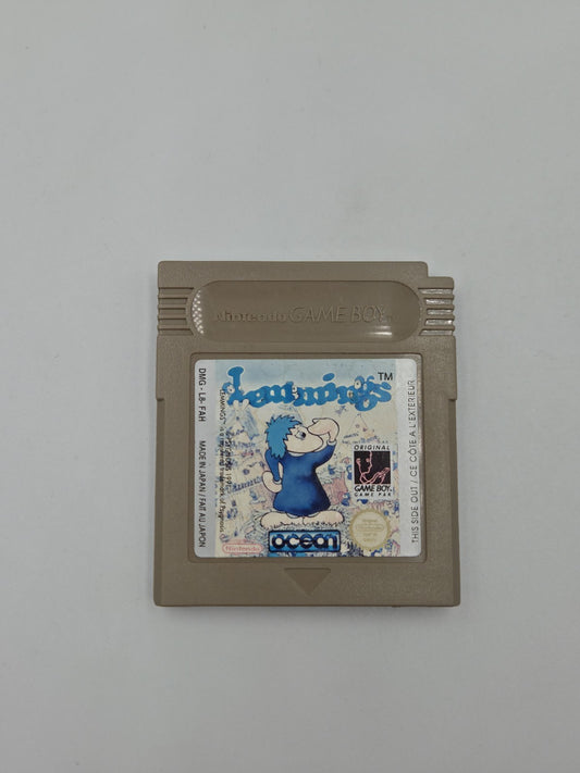Nintendo Game Boy Classic Spiel Lemmings Modul FAH
