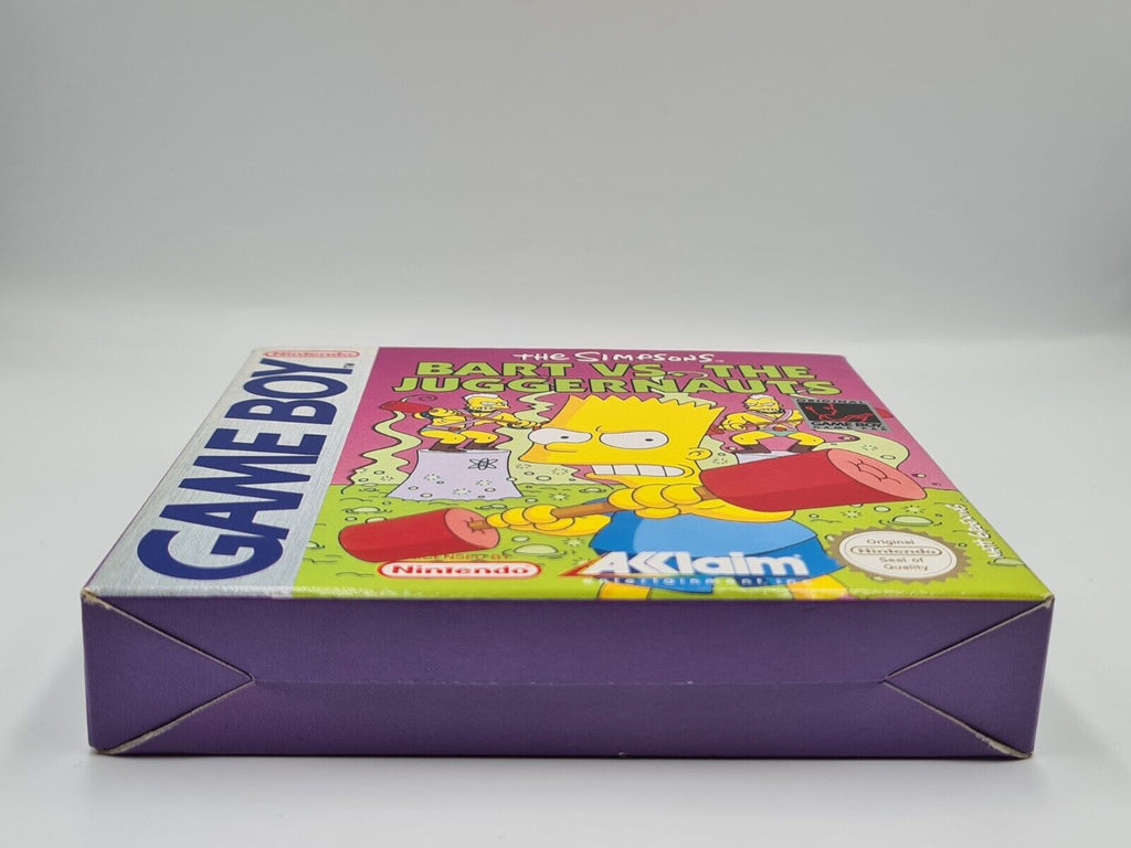 Nintendo Game Boy Classic Bart VS. The Juggernauts mit OVP und Anleitung NOE - T-Retro-Games 