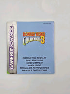Nintendo Game Boy Advance Donkey Kong Country 3 mit OVP und Anleitung EUR