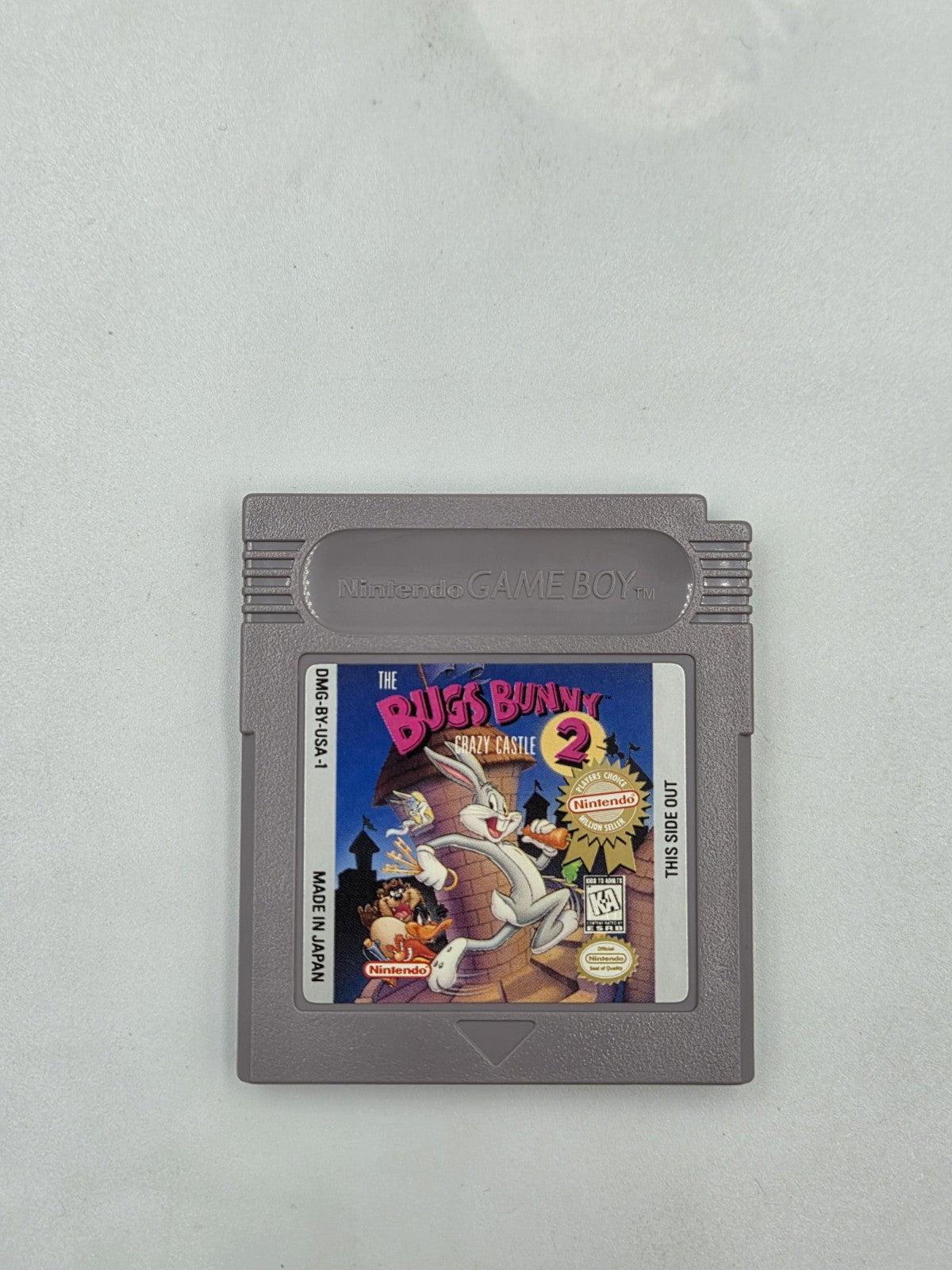 Game Boy Classic Spiel The Bugs Bunny Crazy Castle 2 mit OVP und Anleitung USA