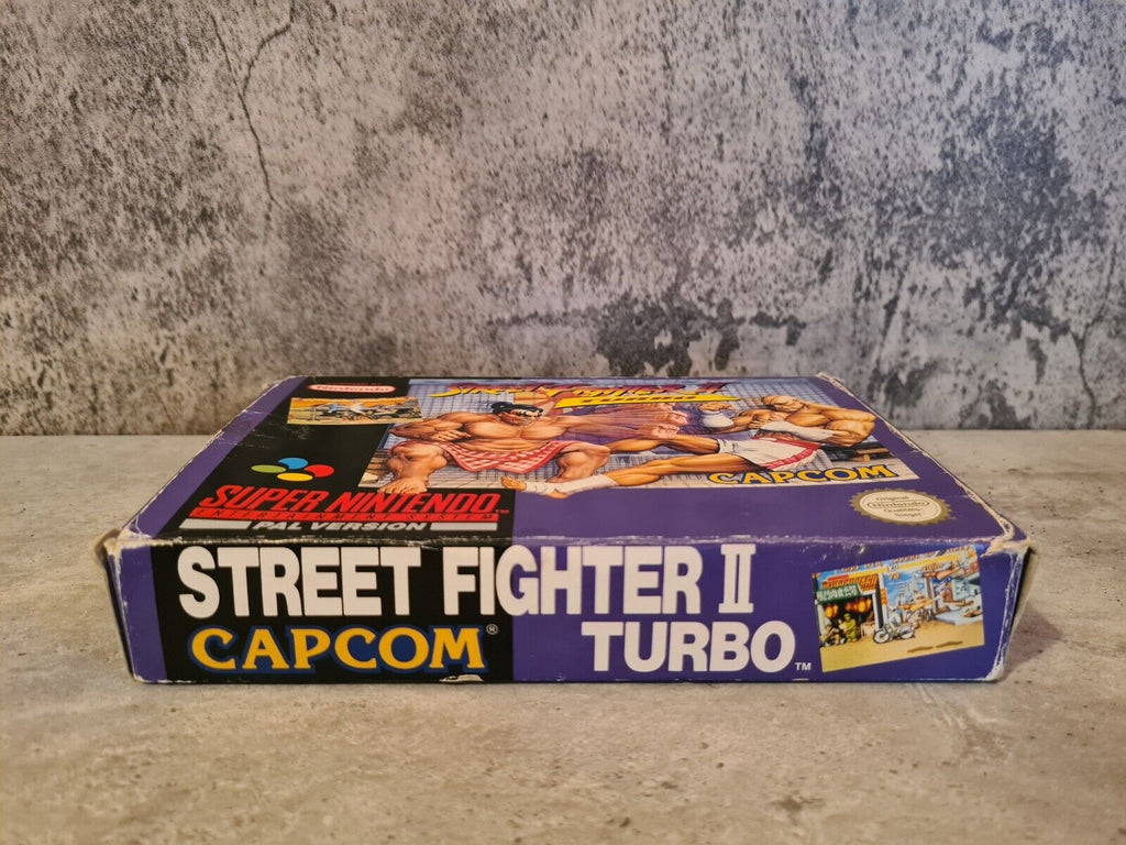 SNES Super Nintendo Street Fighter II Turbo mit OVP und Anleitung NOE - T-Retro-Games 