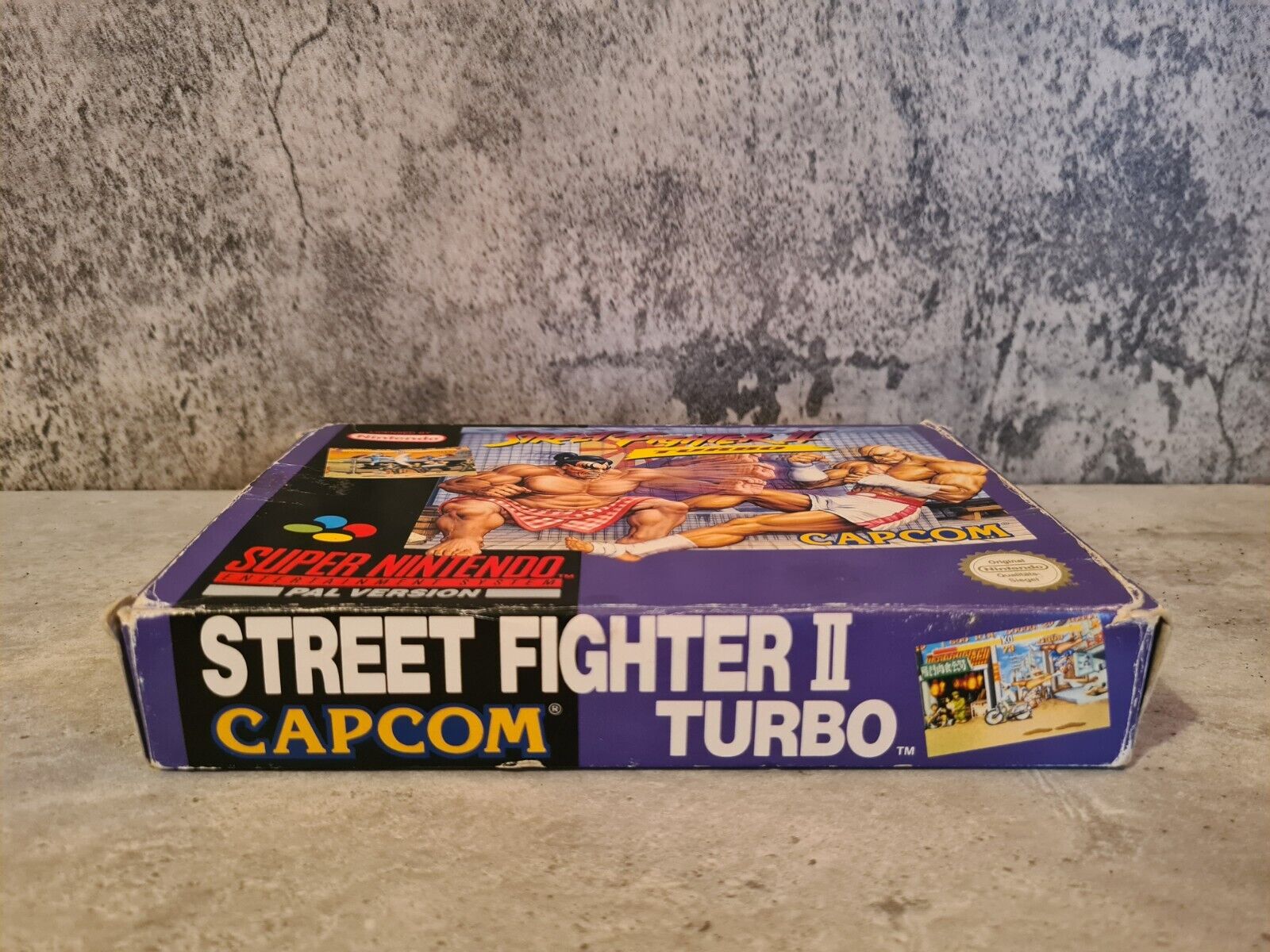 SNES Super Nintendo Street Fighter II Turbo mit OVP und Anleitung NOE - T-Retro-Games 