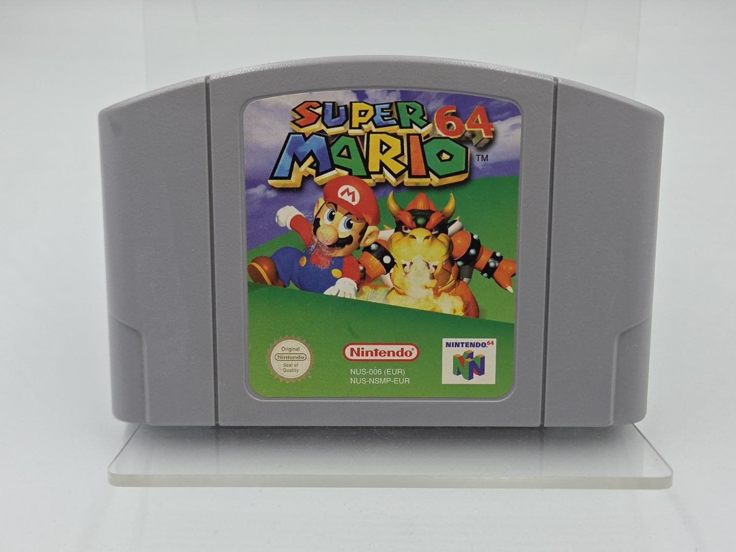 N64 Nintendo 64 Spiel Super Mario 64 Modul EUR