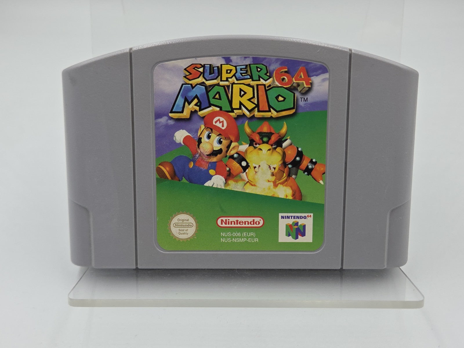 N64 Nintendo 64 Spiel Super Mario 64 Modul EUR