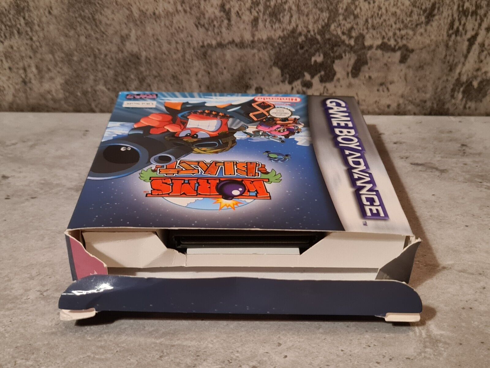 Nintendo Game Boy Advance Worms Blast mit OVP und Anleitung EUR - T-Retro-Games 