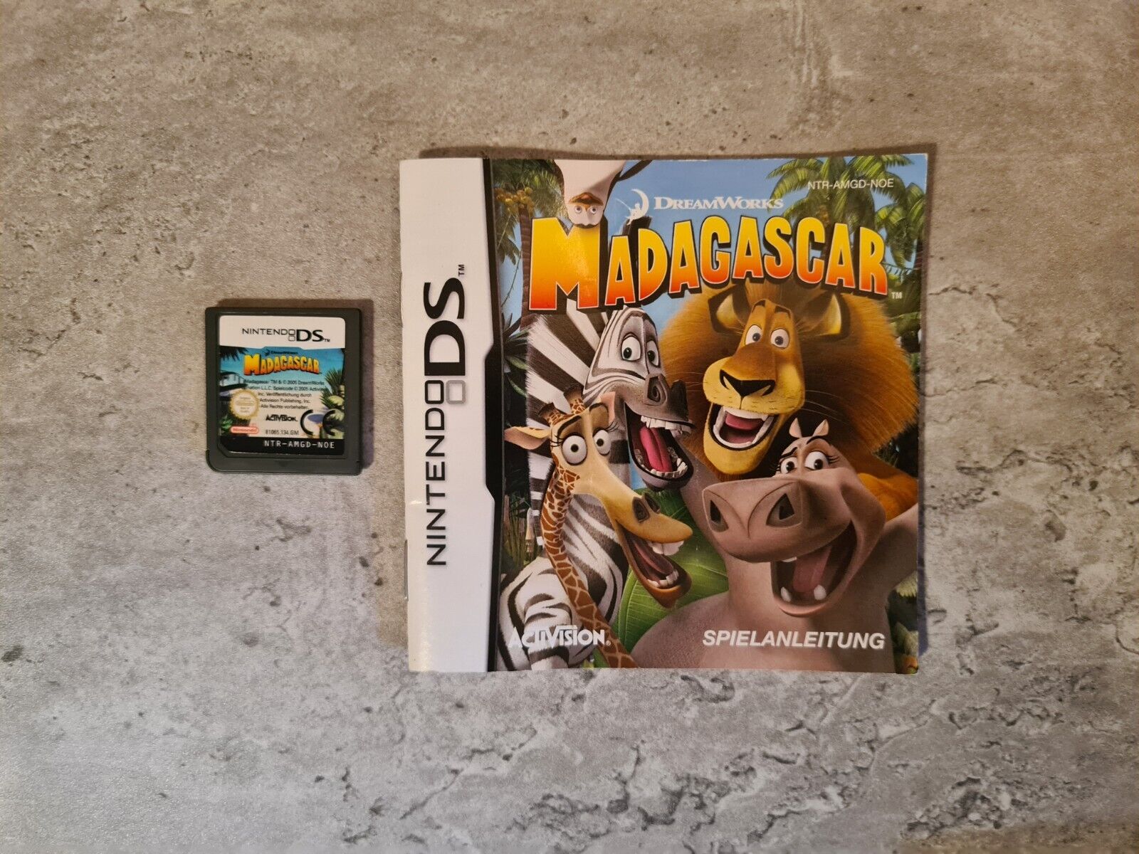 Nintendo DS Madagascar mit OVP und Anleitung NOE - T-Retro-Games 