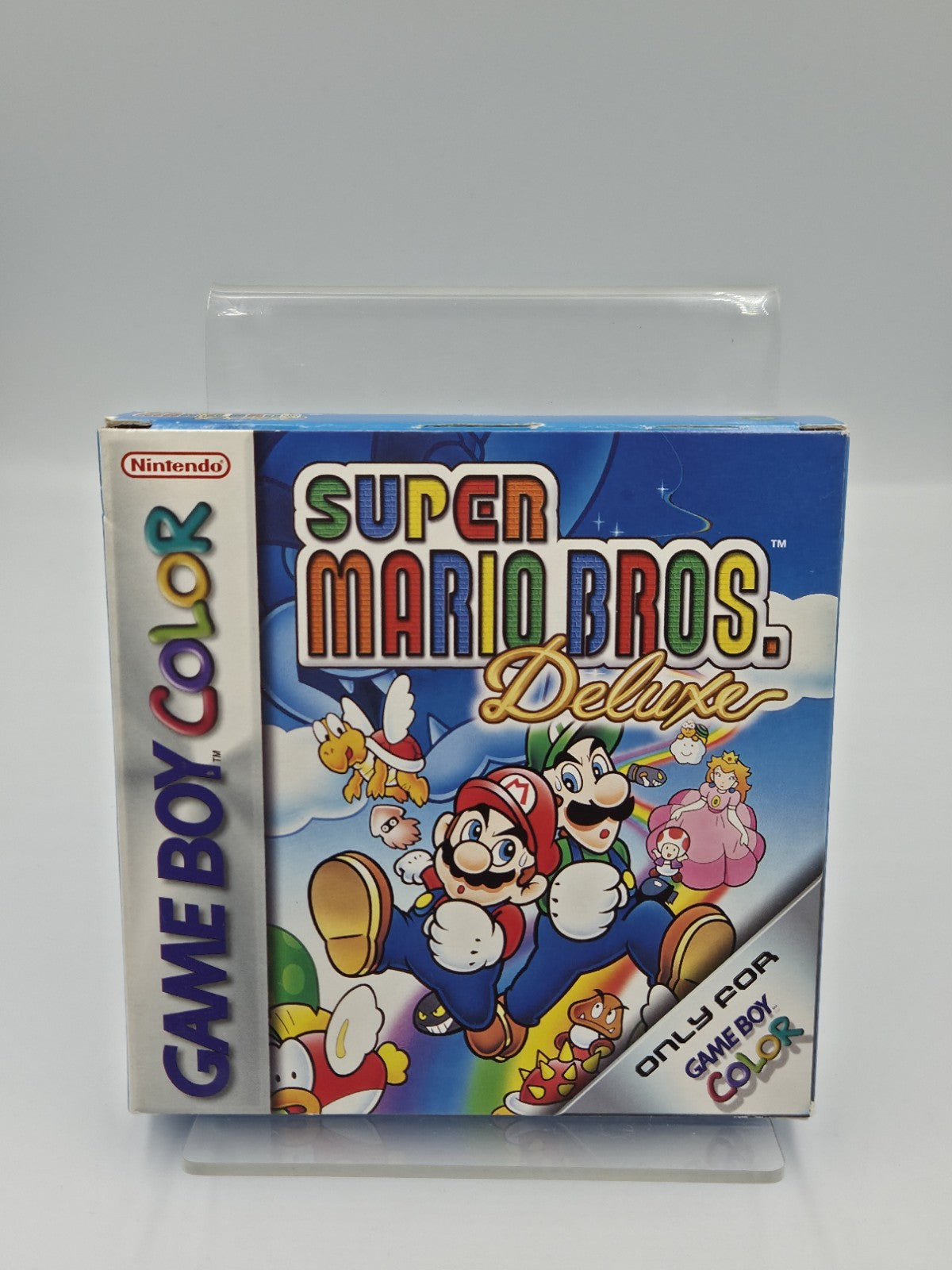 Nintendo Game Boy Color Super Mario Bros. Deluxe mit OVP und Anleitung EUR