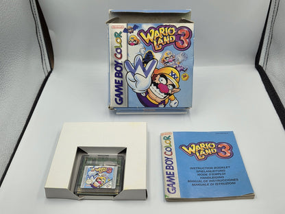 Nintendo Game Boy Color Wario Land 3 mit OVP und Anleitung EUR