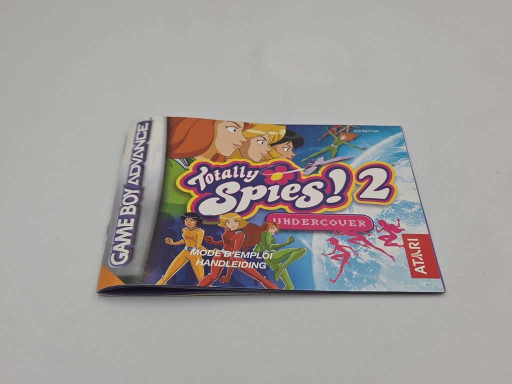 Game Boy Advance Spiel Totally Spies! 2 Undercover mit OVP und Anleitung FAH