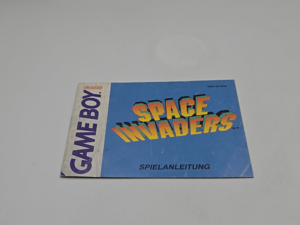 Nintendo Game Boy Classic Spiel Space Invaders mit OVP und Anleitung NOE