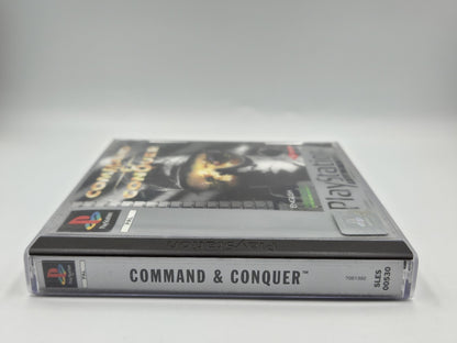 PS1 Playstation 1 Command & Conquer mit OVP und Anleitung Englisch 2 Discs 