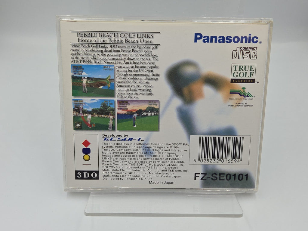3DO Spiel Pebble Beach Golf Links mit OVP und Anleitung USA