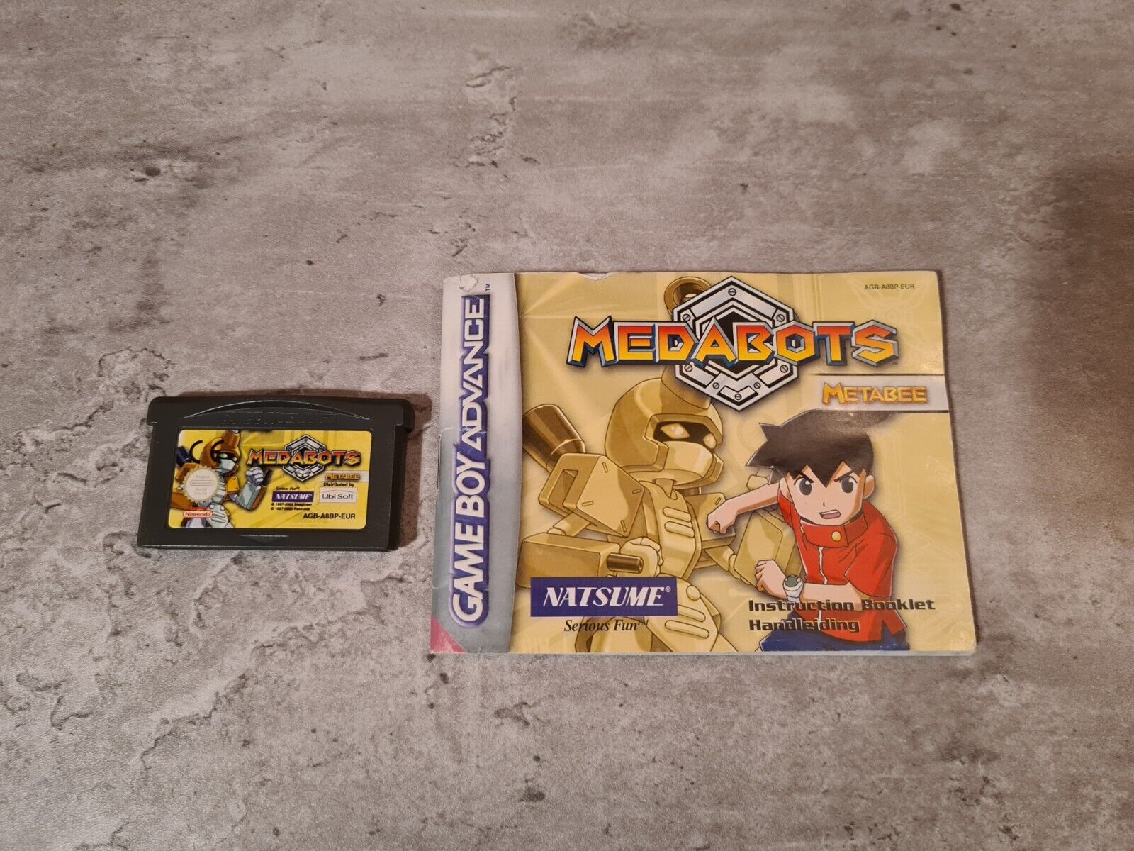 Nintendo Game Boy Advance Medabots Metabee mit OVP und Anleitung EUR - T-Retro-Games 