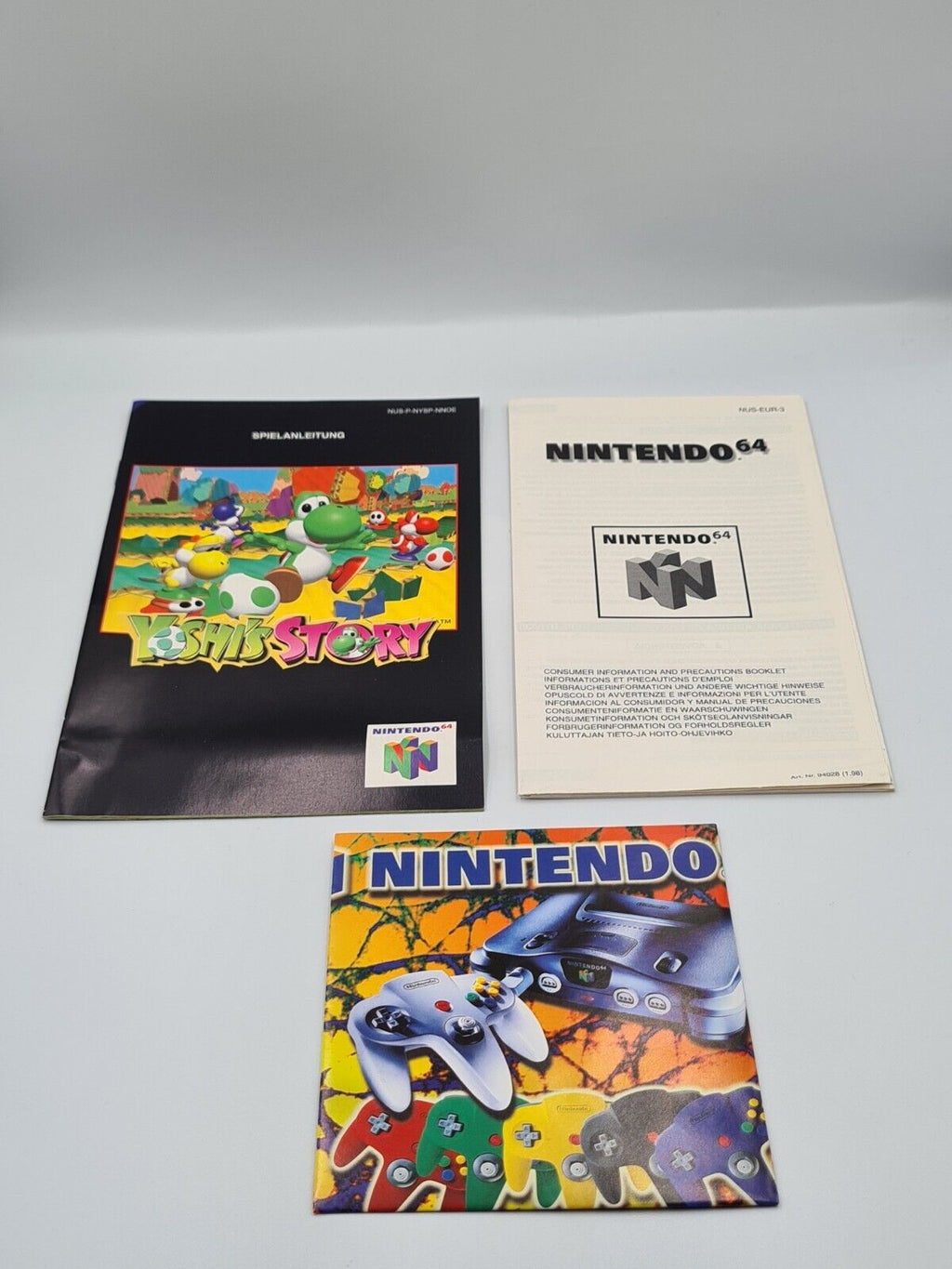 N64 Nintendo 64 Yoshi's Story mit OVP und Anleitung NOE - T-Retro-Games 