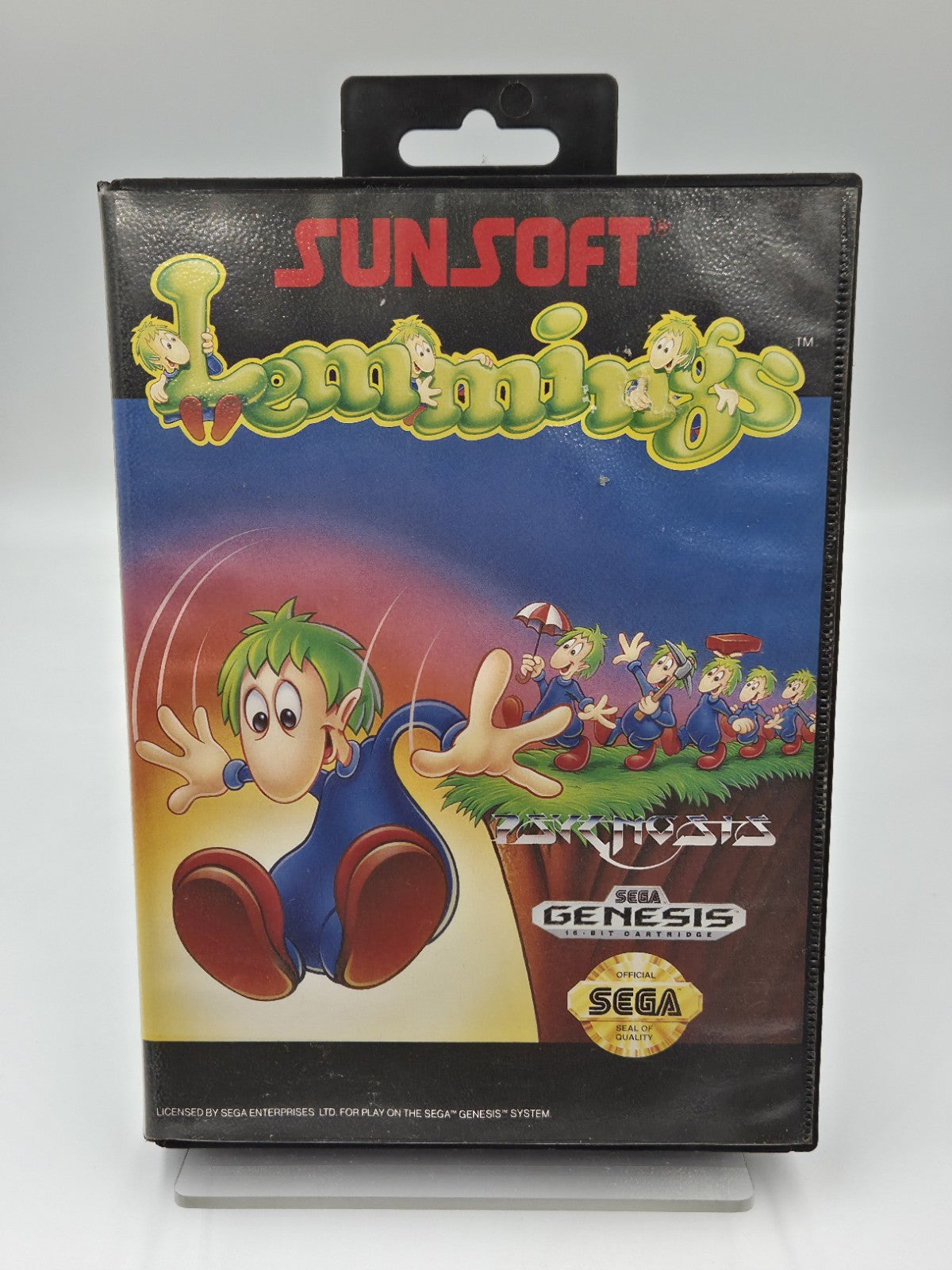 Sega Genesis Spiel Lemmings mit OVP USA