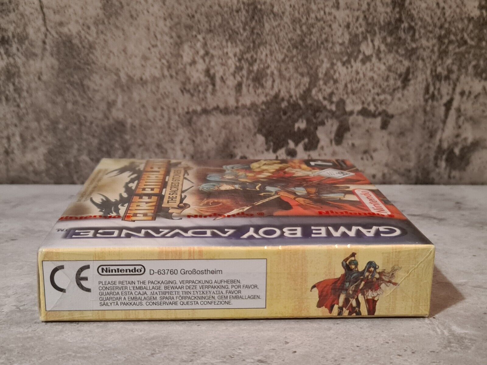 Nintendo Game Boy Advance Fire Emblem The Sacred Stones Red Strip Sealed Neu New - T-Retro-Games 